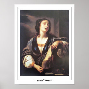 Elisabetta Sirani Zedign konstaffisch #6 Poster