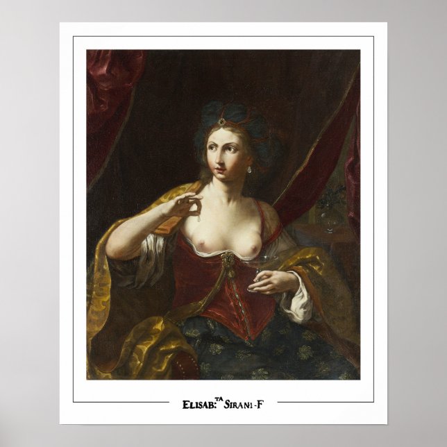 Elisabetta Sirani Zedign konstaffisch #7 Poster (Framsidan)