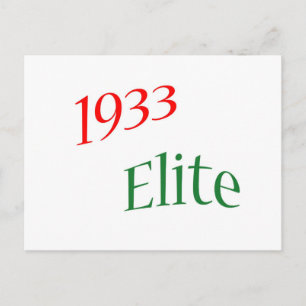 Elit 1933 vykort