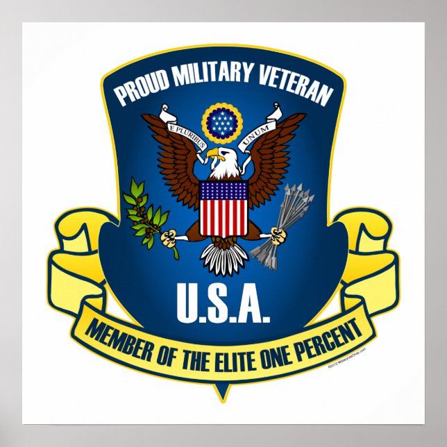 Elit 1 procent (blå) poster (Framsidan)