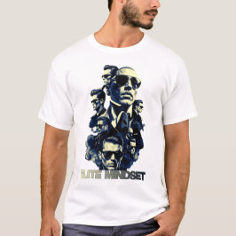 Elit Mentalitet Vintage Herr Grafisk T-Shirt