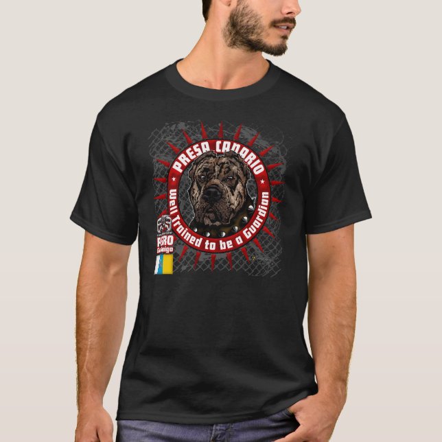 Elit Presa Canario - förmyndare Tee (Framsida)