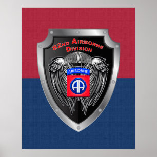 Elite 82:a Airborne Division Poster