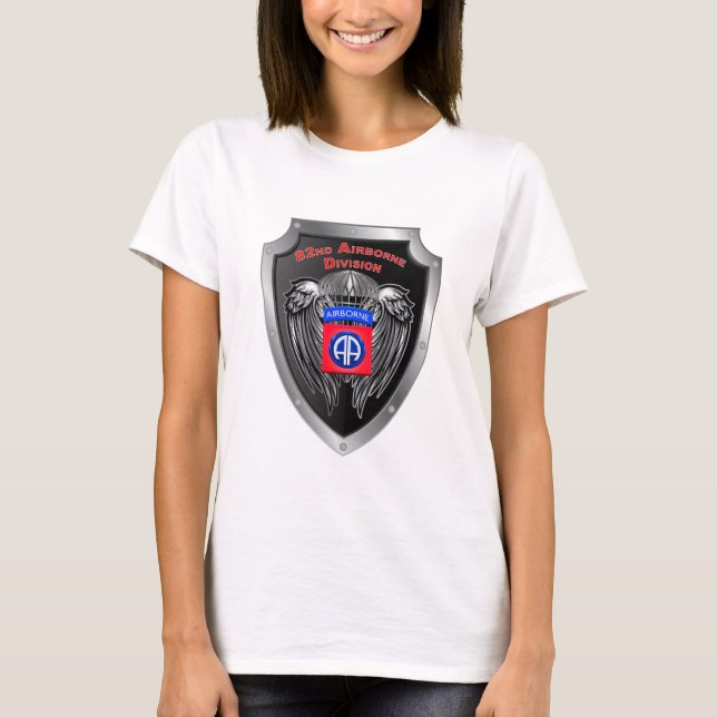 Elite 82:a Airborne Division T Shirt (Framsida)