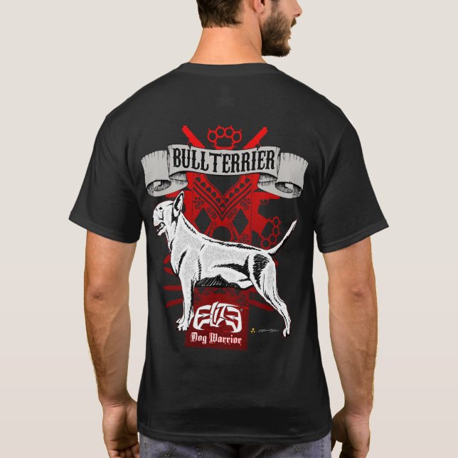 ElitE Bull Terrier Home Keeper T Shirt (Baksida)