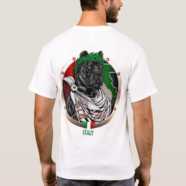 ELITE Cane Corso romersk kejsare T Shirt (Baksida)