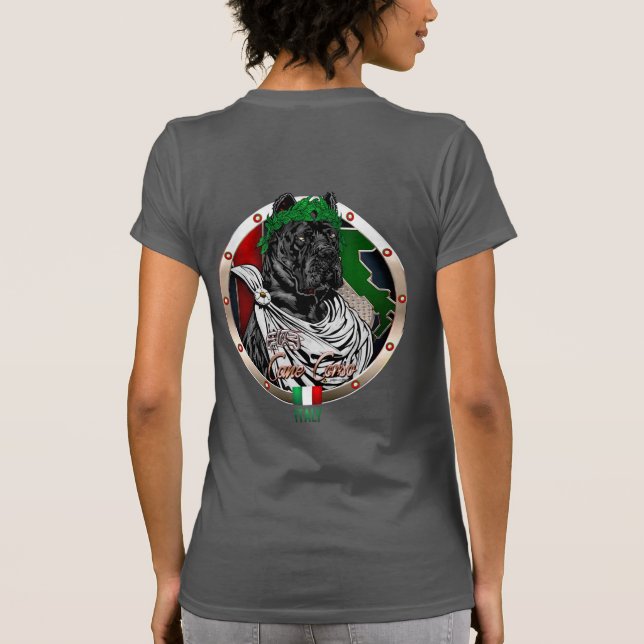 ELITE Cane Corso romersk kejsare T Shirt (Baksida)