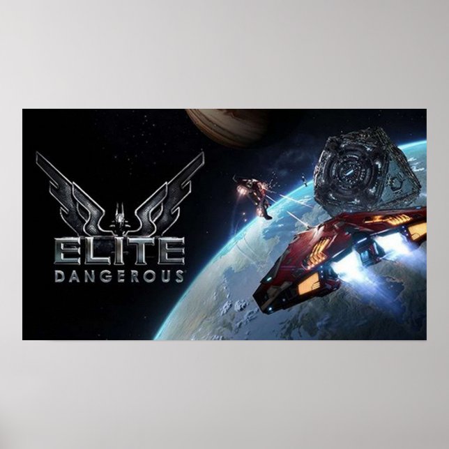 Elite Dangerous Poster (Framsidan)