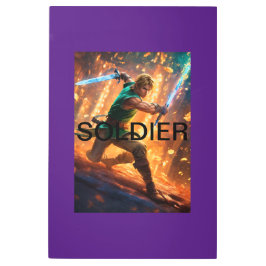 Elite Gift : Metall Wall Art - 24 x 36-tums mäster