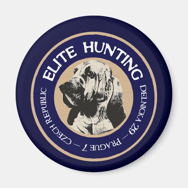 Elite Hunting Hostel Magnet (Framsidan)