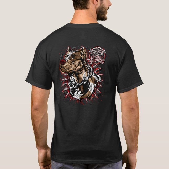 ELITE PITBULL CLASSIC T-SHIRT (Baksida)