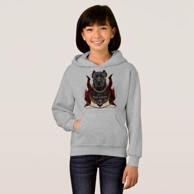 ElitE Presa Canario - Greve Hund Earl T Shirt (Hel framsida)