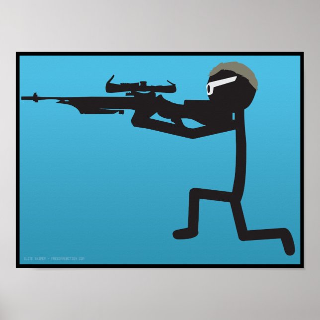 Elite Sniper Poster BEGRÄNSADT (Framsidan)