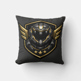 Elite Space Crew Exploration Division Throw Pillow Kudde