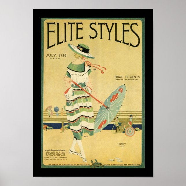 Elite Stilar 1920 Poster (Framsidan)