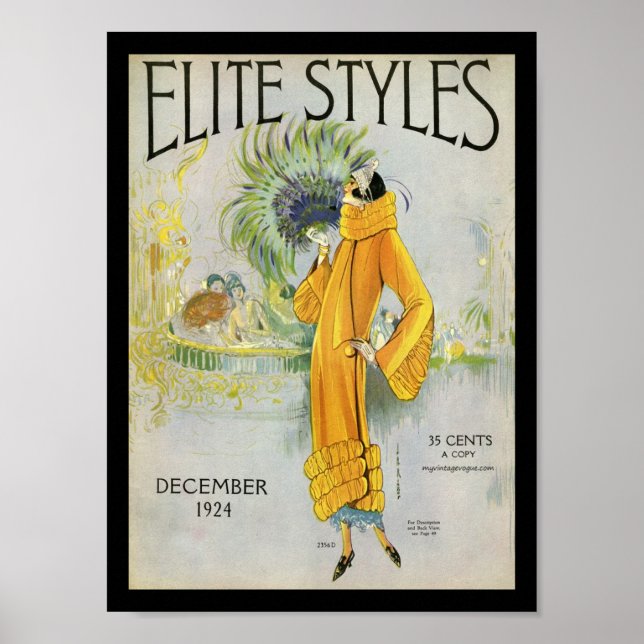Elite Stilar 1924 Poster (Framsidan)