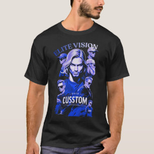 Elite Vision Streetwear T-Shirt – Premium Svart Lu