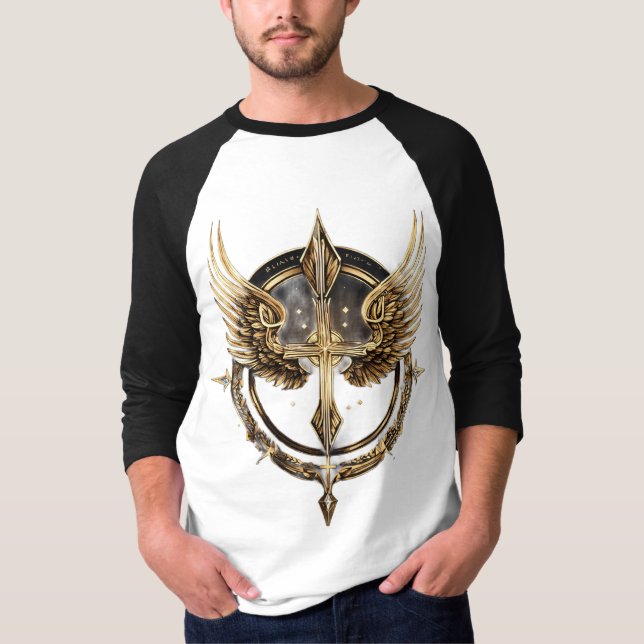 EliteCraft – Premium Designer Herrenshirtar T Shirt (Framsida)