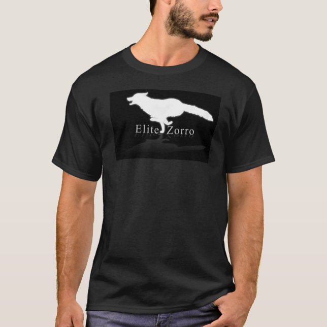 EliteZorro Blackstyle Tee Shirt (Framsida)