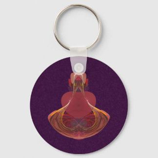 Elixir från Kärlek Potion Flaska Fractal Nyckelring