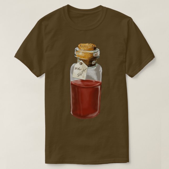 Elixir of Life potion T Shirt (Design framsida)
