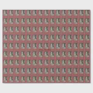 Eliza Hamilton (aka Betsy Schuyler) som slår in Presentpapper