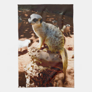 Eliza Queen of the Meerkats, Dish Towel Kökshandduk