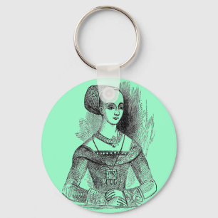 Elizabeth abethan Clothing Nyckelring