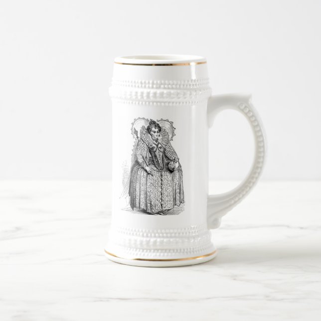 Elizabeth abethan Clothing Sejdel (Höger)