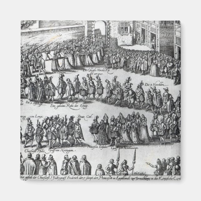 Elizabeth abethan Procession Magnet (Framsidan)