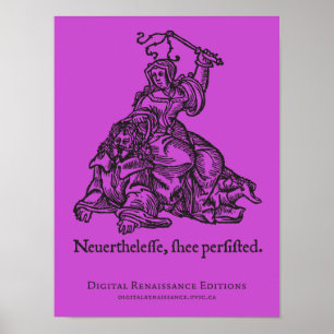 Elizabeth abethan Warren Poster