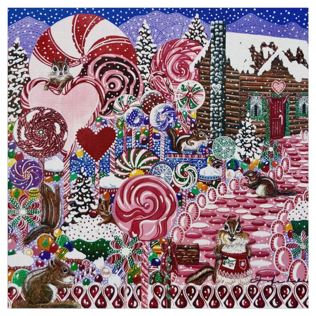 Elizabeth abeths Candy Land Tyg (Provkarta)