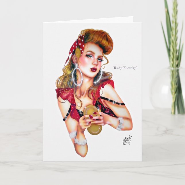 Elizabeth Austin Greeting Card Kort (Framsida)