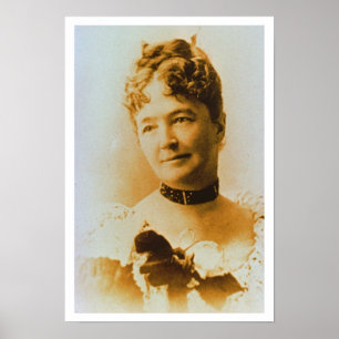 Elizabeth Bacon Custer (1842-1933), fru till gener Poster