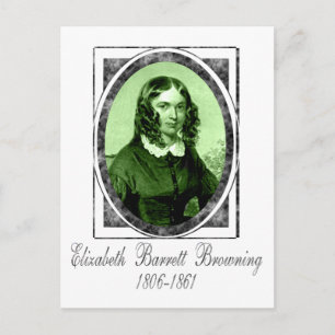 Elizabeth Barrett Browning Vykort
