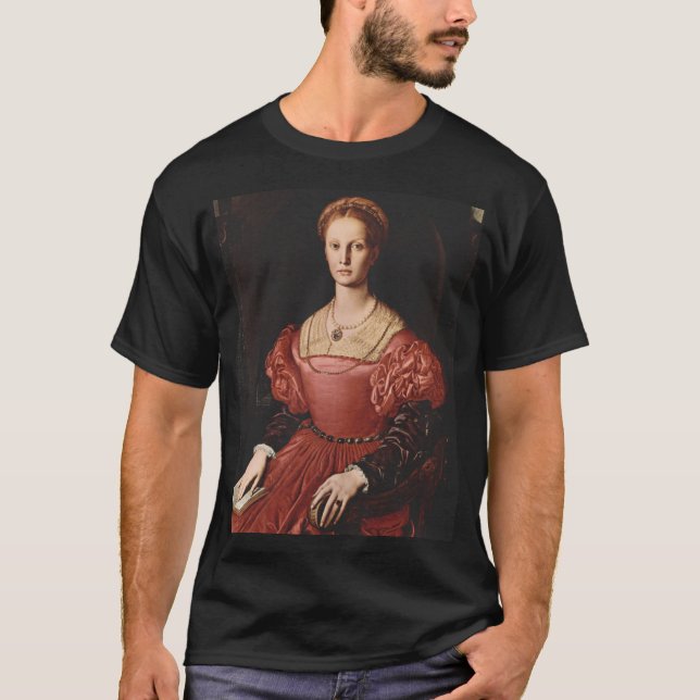 Elizabeth Bathory Porträtt T Shirt (Framsida)
