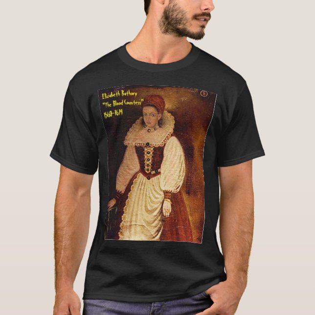 Elizabeth Bathory T Shirt (Framsida)