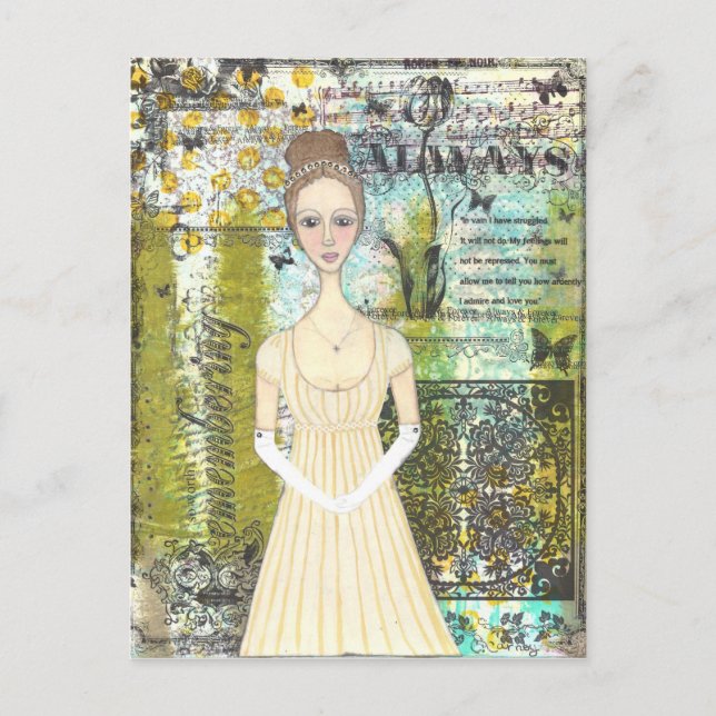 Elizabeth Bennet Vykort (Framsida)