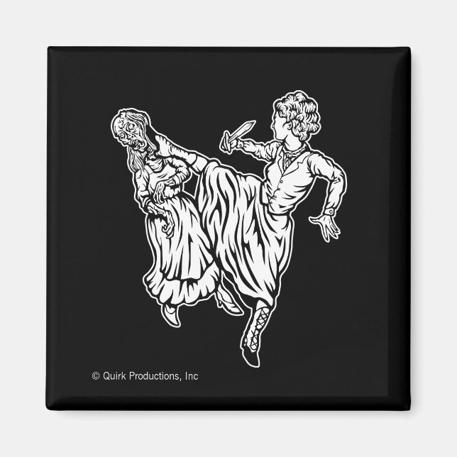 Elizabeth Bennett Kicks Ass Magnet (Framsidan)