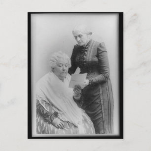 Elizabeth Cady Stanton och Susan B. Anthony Vykort
