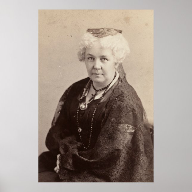 Elizabeth Cady Stanton Poster (Framsidan)