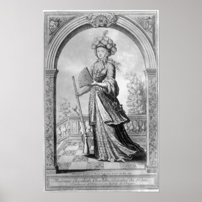 Elizabeth Charlotte of the Palatinate Poster (Framsidan)