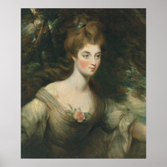 Elizabeth, Dam Croft - John Constable Porträtt Poster (Framsidan)