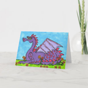 Elizabeth Dragon Greeting Cards Kort