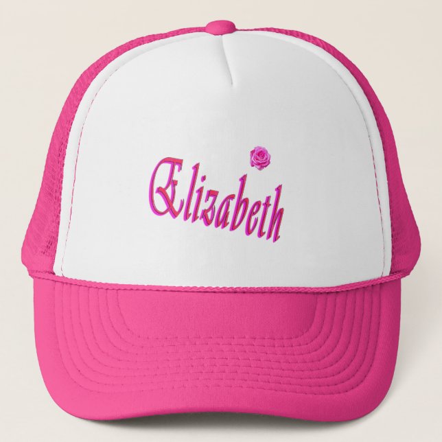 Elizabeth Girls Namn Logotyp Keps (Framsida)