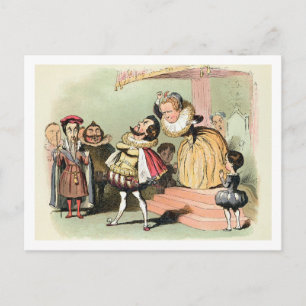 Elizabeth I (1533-1603): med Robert Devereux, andr Vykort