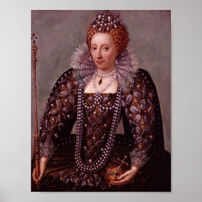 Elizabeth I av England Poster (Framsidan)