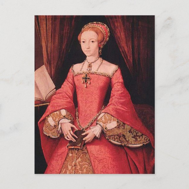 Elizabeth I som Princess Vykort (Framsida)