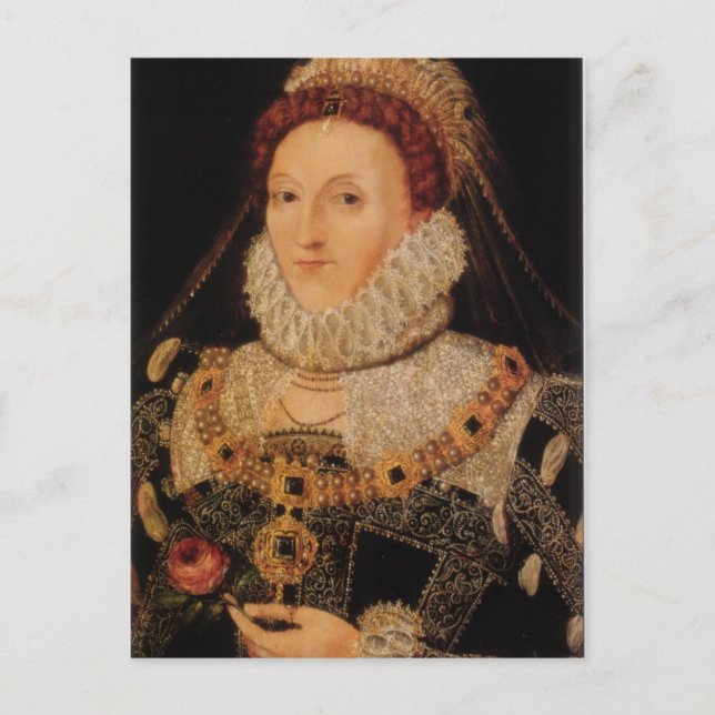 Elizabeth I Vykort (Framsida)