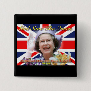 Elizabeth II för HM drottning diamantjubileum Knapp